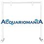 Wyin Supporto sospensione plafoniere per acquario bianco 90cm